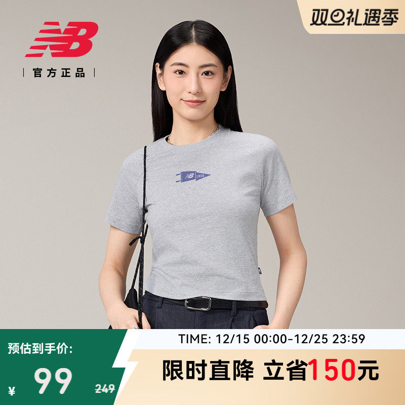 NewBalance女款短袖T恤