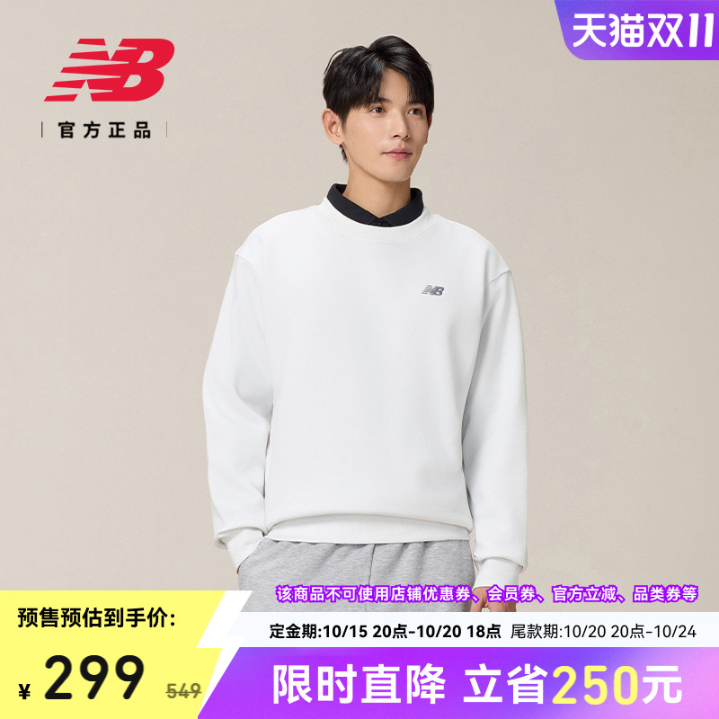 NewBalance舒适长袖套头衫