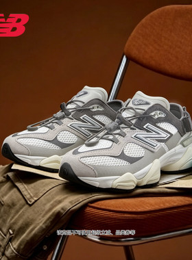 New Balance Grey官方26新男女情侣半拖透气厚底老爹鞋U9060 3FA
