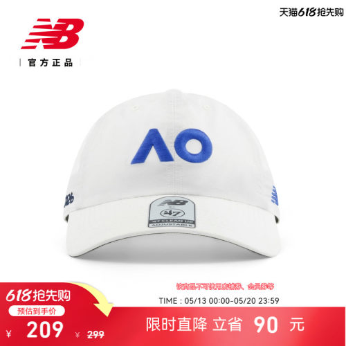 NewBalance舒适百搭运动鸭舌帽