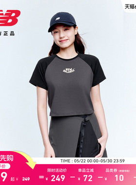 New Balance NB官方正品26新女运动休闲时尚圆领短袖T恤WT61G0FZ