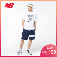 New Balance/NB 男款针织短裤运动休闲裤AMS71521吸湿排汗