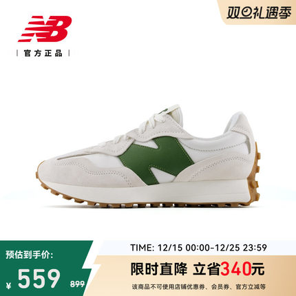 New Balance NB官方25年男女情侣同款潮流百搭运动休闲鞋U327WKN