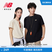 New Balance NB官方24年夏季男士潮流百搭休闲舒适短袖AMT41363