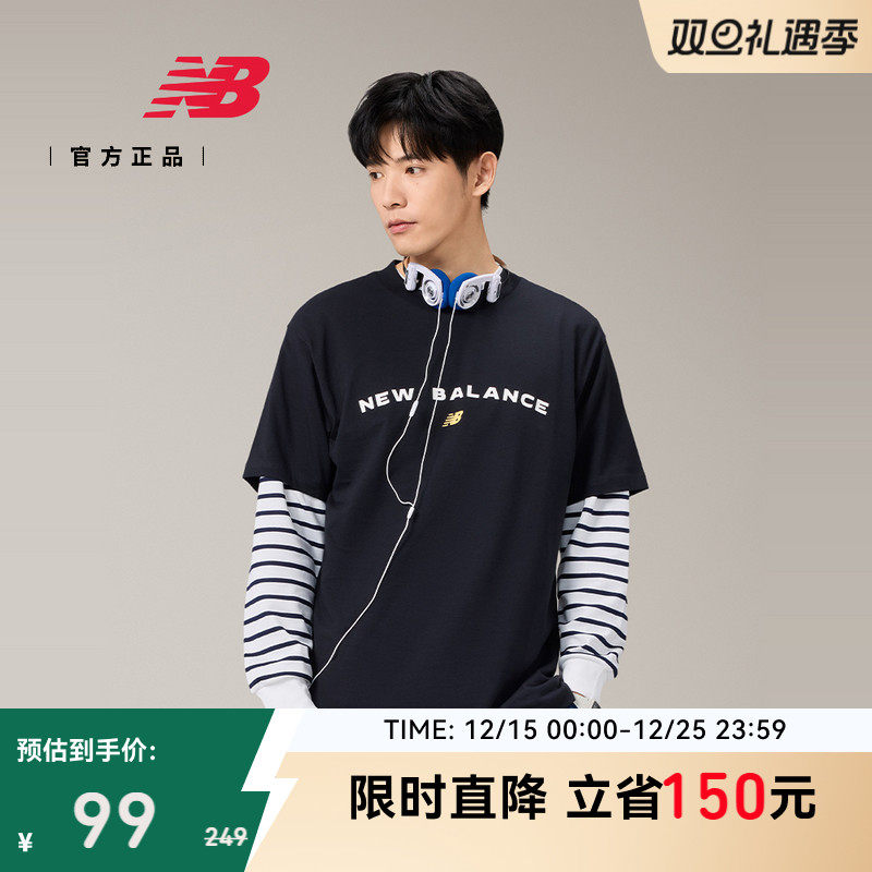 NEWBALANCE男款短袖T恤