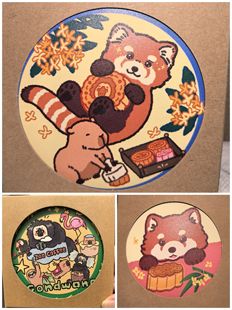 南京红山森林动物园文创周边代购 ZOO咖啡杯垫 新品