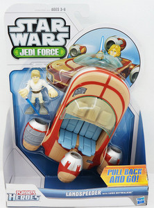 Star Wars Jedi Force Landspeeder 星战 绝地武士陆地飞车和卢克