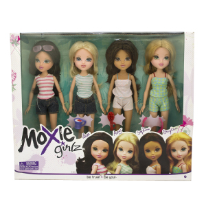 MOXIE GIRLZ慕斯女孩Avery洋娃娃beyten人偶Lexa夏装4个装sophina
