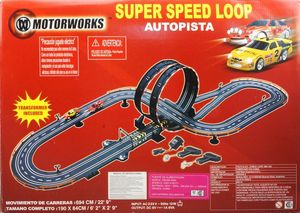 MOTORWORKS SUPER SPEED LOOP 双人电击遥控车 拼装环形立体轨道