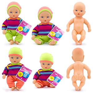 WILKO TEENY TINY BABY DOLL迷你空心软胶全搪胶洗澡仿真娃娃18cm