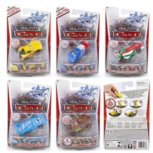 STUNT RACERS 迪士尼汽车总动员回力特技竖立旋转赛车玩具车