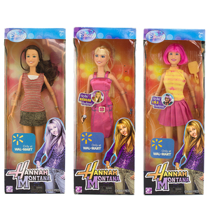 Disney/迪士尼HANNAH MONTANA时尚女孩孟汉纳娃娃lola汉娜蒙塔娜