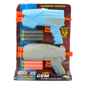 buzz bee toys Air warriors ultra tek gem儿童吸盘软弹玩具枪