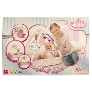 夏芙 Zapf BABY ANNABELL安娜play gym仿真娃娃配套音乐吊床 睡床