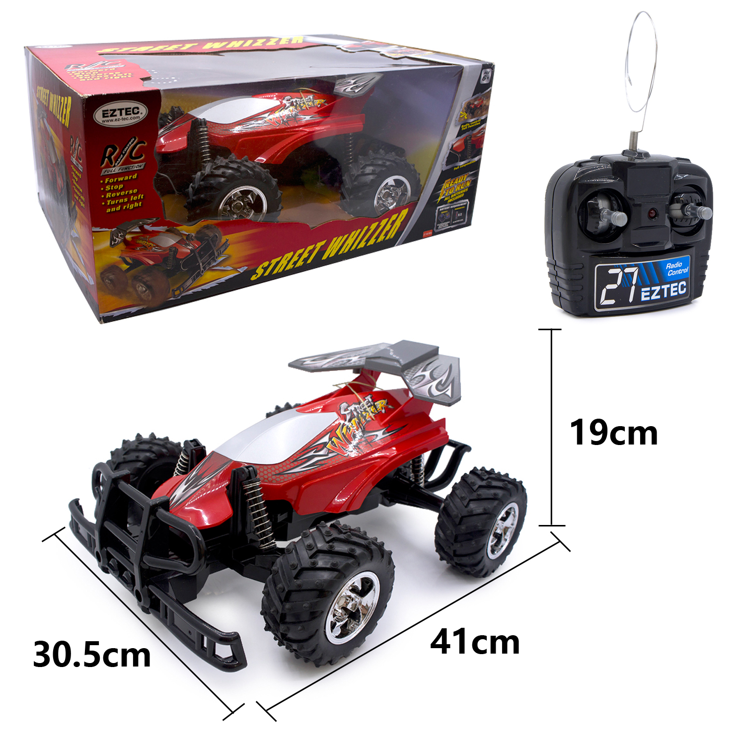 eztec r/c street whizzer 大型独立弹簧沙滩越野高速遥控车1:12