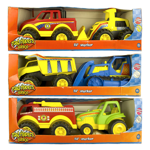 Road Rippers Junior Lil'worker消防 越野车儿童工程玩具车2个装