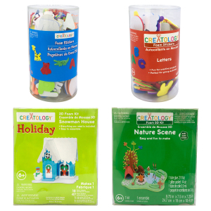 CREATOLOGY Foam Stickers holiday泡沫拼插3D积木创意手工粘贴片