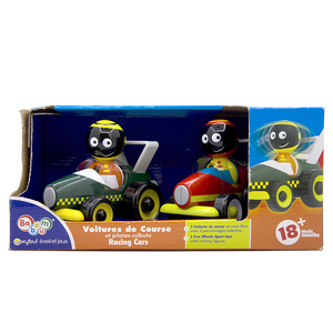 BABOUM voitures de course racing car摇摆不倒翁车手儿童玩具车