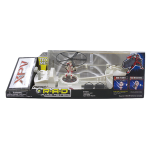 Micro Flying Fighters xpv电动连杆遥控雷达救援飞行器运输基地