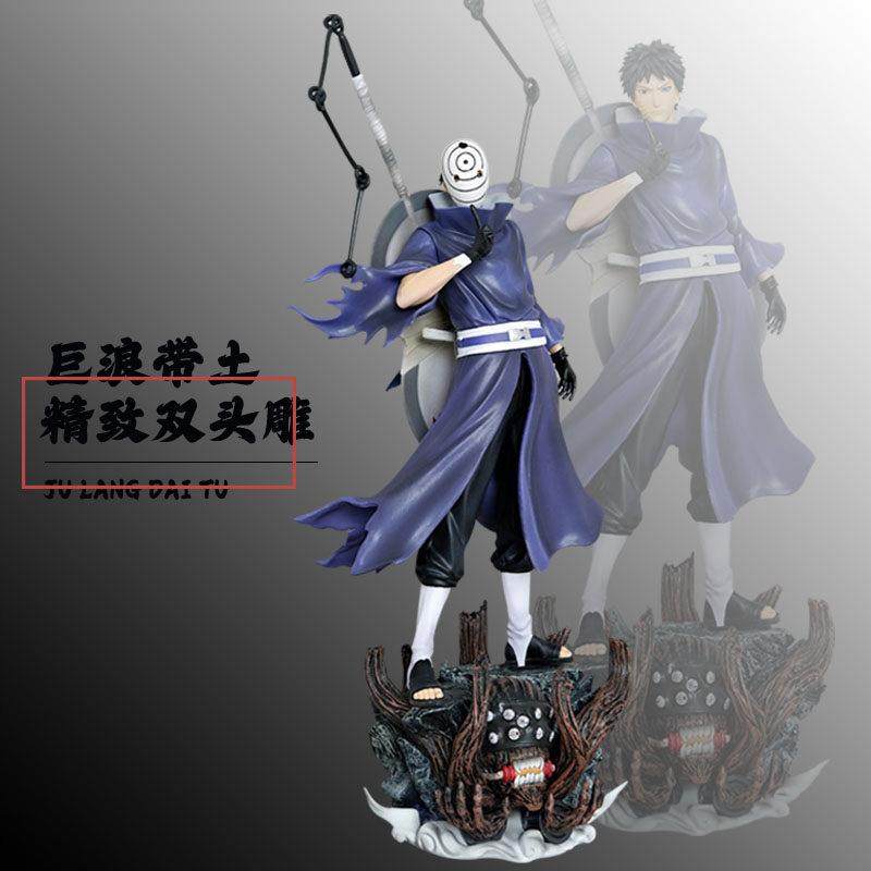 火影忍者 宇智波带土手办双头雕 动漫周边春野樱小樱模型摆件礼物