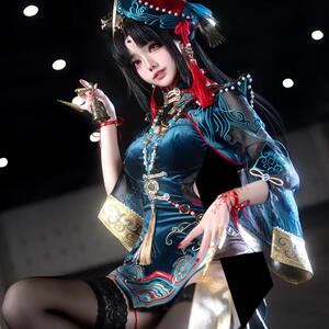 永劫无间玉玲珑COS服墨行衣女装旗袍风格游戏动漫官方授权服装