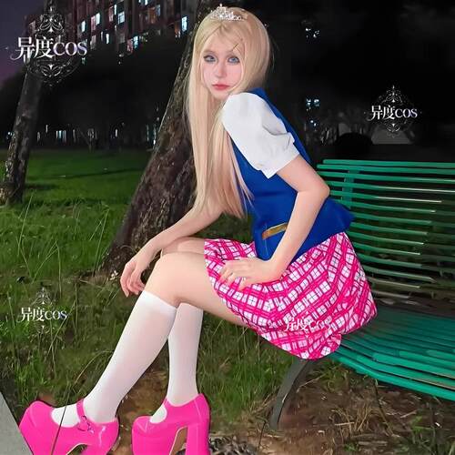 芭比之公主学院cos服电影cosplay公主裙校服德兰西jk制服女装服饰