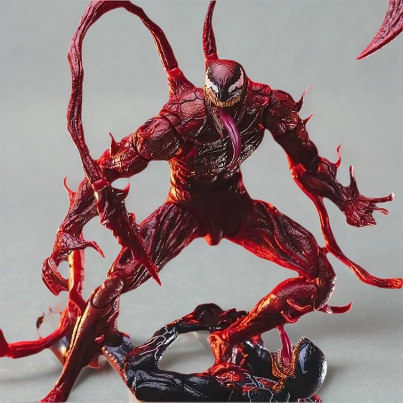 SHF屠杀开始 venom毒液3漫威 宇宙死侍蜘蛛侠可动男玩具模型手办