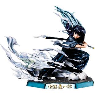 九柱霞柱时透无一郎鬼灭之刃动漫GK手办 模型摆件男生生日礼物