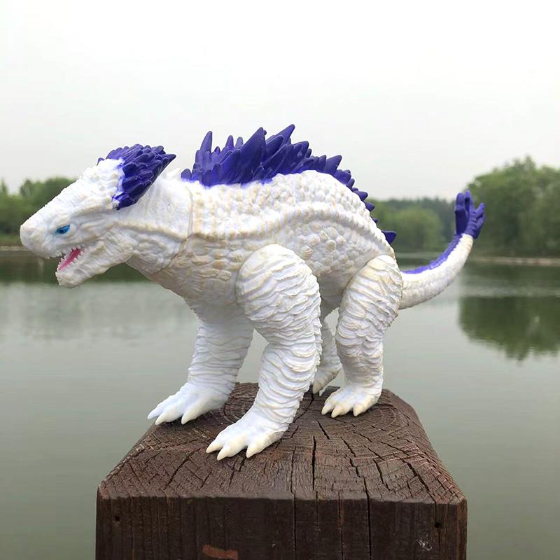 雪魔哥斯拉大战金刚猩猩怪兽之王爬虫骷髅怪蜥蜴电影可动手办玩具
