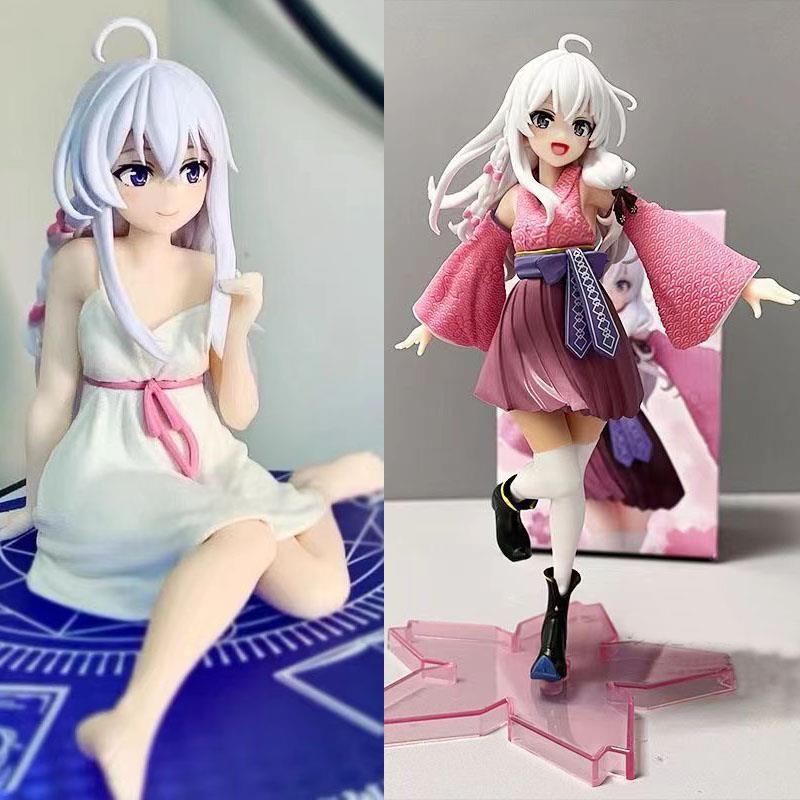 睡衣伊蕾娜手办坐姿校服魔法师魔女之旅伊雷娜动漫二次元摆件模型