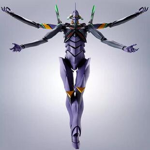 福音战士ROBOT魂EVA十三号机13号机朗基卡西乌斯枪初号机可动手办