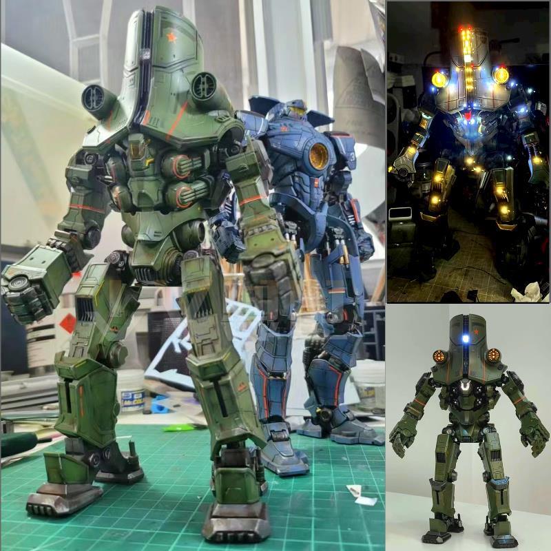 环太平洋机甲发光阿尔法危险复仇流浪者可动手办玩具模型暴风赤红