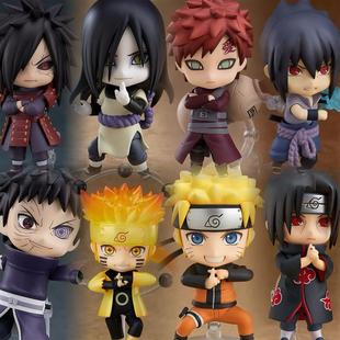 火影忍者Q版 带土大蛇丸鼬卡卡西鸣人佐助我爱罗换脸公仔模型模型