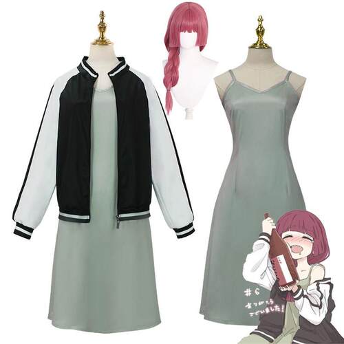 孤独摇滚cos周边 后藤一里广井菊里cosplay服连衣裙全套服装