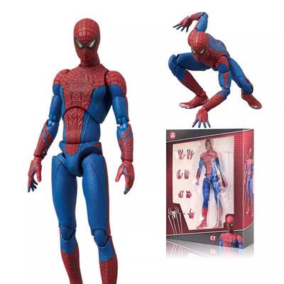 mafex001超凡蜘蛛侠关节可动手办超凡加菲安德鲁CT厂模型玩具