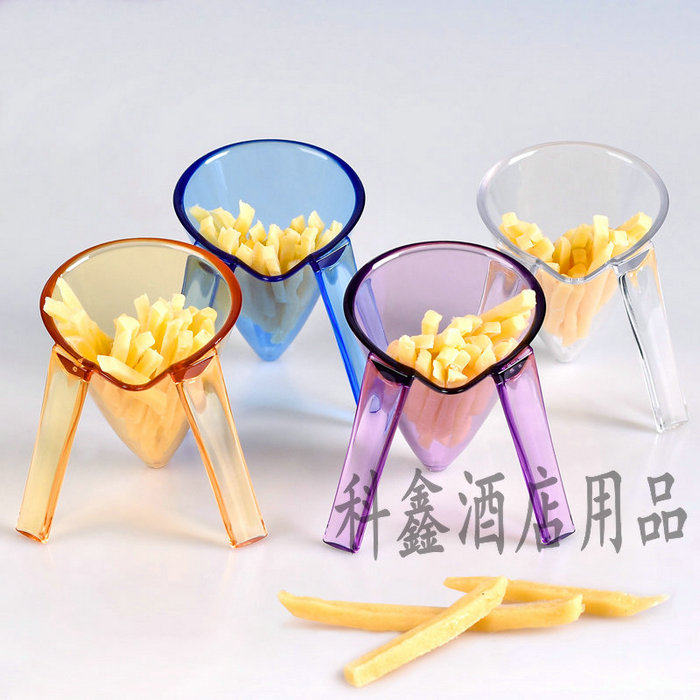 亚克力小食碟薯条耐摔