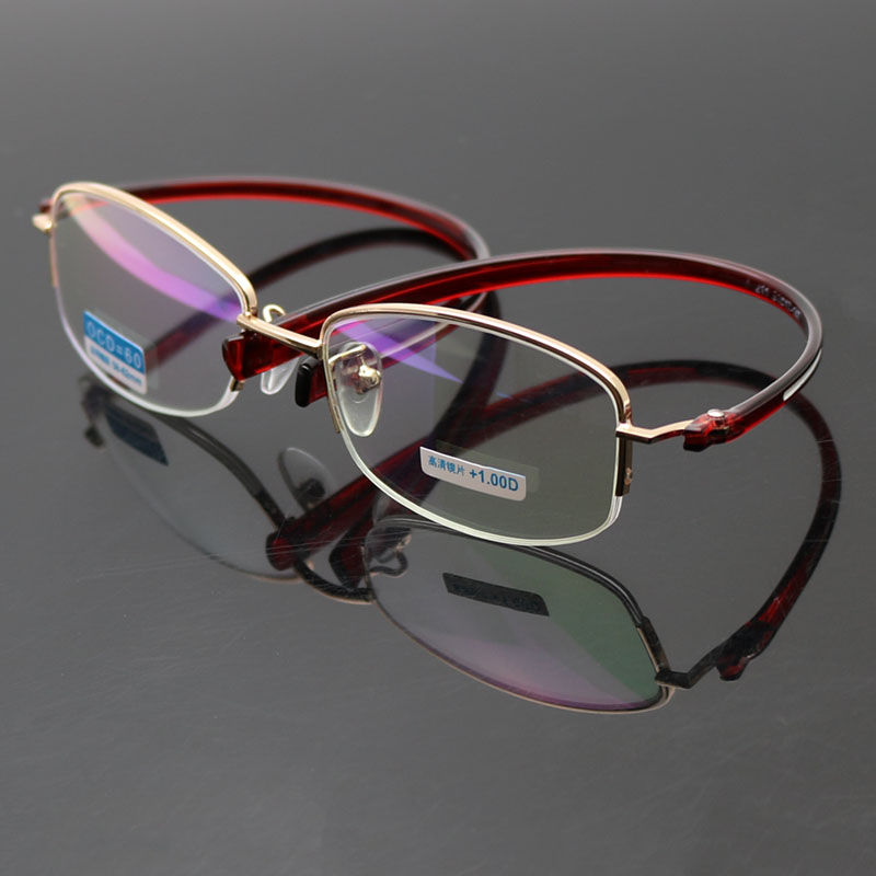 外贸tr老花镜时尚精美超轻