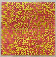 10 small particle glass crystal, full-body ceramic Mosaic tiles, balcony, hotel, club, entrance, TV background wall thumbnail 6