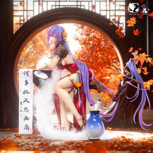 熊熊社BearPanda  Biya国风1/6手办联名款纳兰词尤娜旗袍模型正版