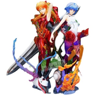 AY厂装 4超大手办明日香模型XH 甲使徒国产摆件凌 绫波丽1 eva零