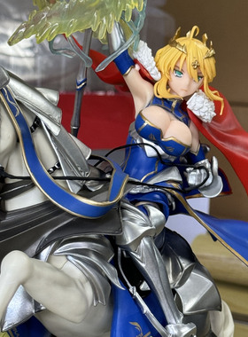 白枪呆手办大模型摆件fate呆毛王枪saber白骑吾王 萌燃XH/AY/TK厂