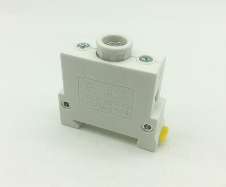 正浩熔断器RL8B-63 船用螺旋式导轨式 底座 RL98 RO26 16 32 125