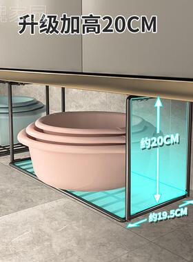 卫生手间洗脸盆纳架r0AEF6xU放物盆置架厕所铁艺挂室盆子收浴神器