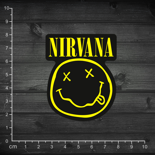 单张涅槃nirvana经典贴纸