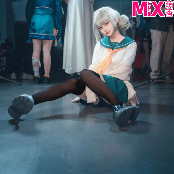 憧憬成为魔法少女cos服梦想柊舞缇娜校服战斗cosplay阿良河基维现 - 实物图