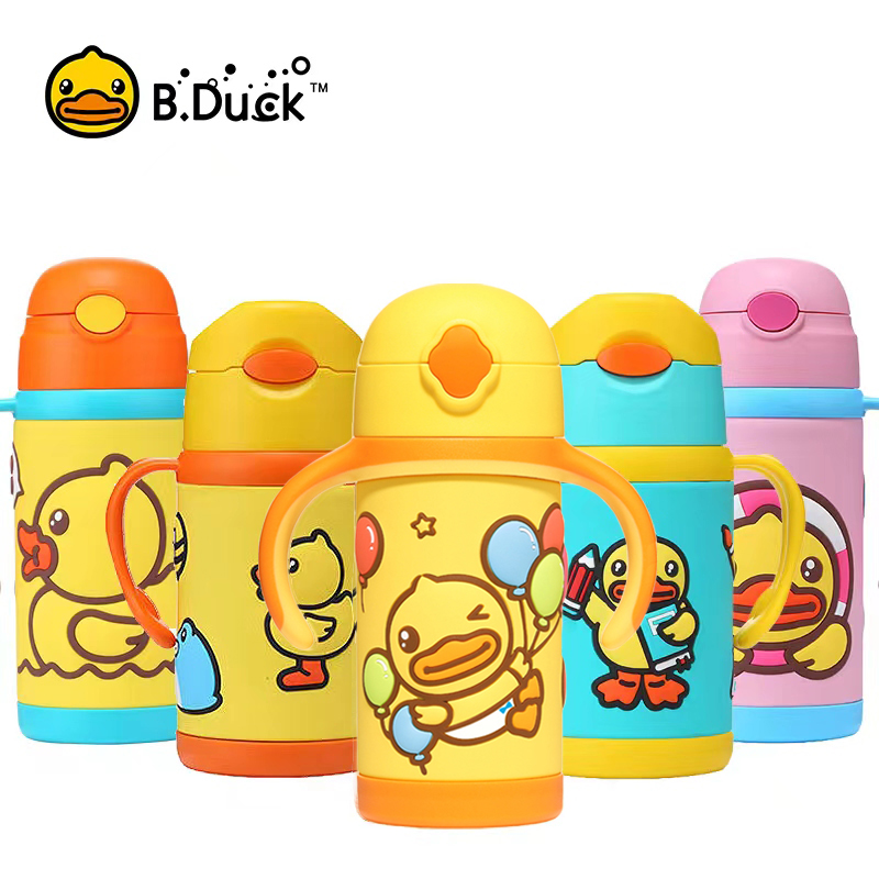 B.Duck水杯小黄鸭316不锈钢