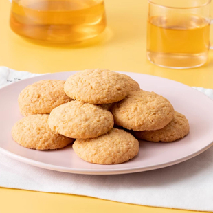 正宗广式椰丝酥饼椰蓉饼干325g*3罐 网红糕点广东特产中式糕点心