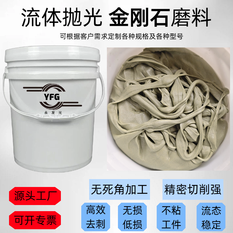 新款高分子流体抛光磨粒流