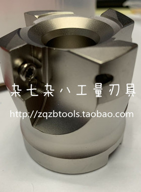 加硬高精平底直角铣刀盘 R0.8刀盘 EAP400R-50-22-4T 装1604刀粒