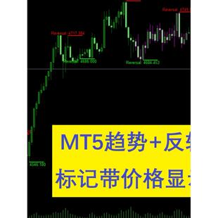 Reversal Detection MT5 外汇黄金反转检测与止损指标谐波形态